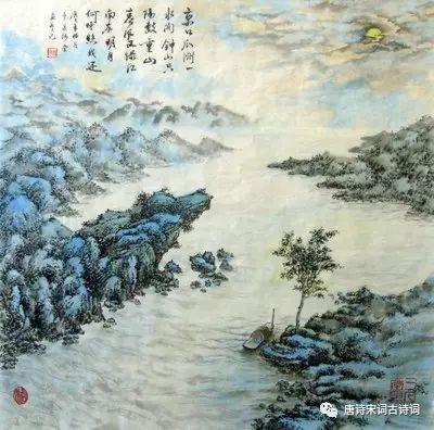 今日打卡古诗文泊船瓜洲,江畔夜泊，思乡之情油然而生